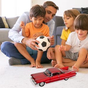 Метален автомобил Cadillac Eldorado 1959, 1:24, Червен, Без индивидуална опаковка