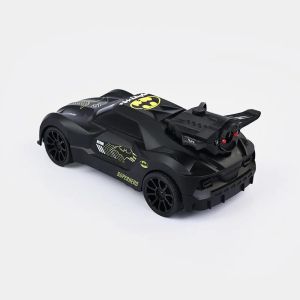 Кола Batman с дистанционно, Пушек, 2.4GHz, Светлини, Черна