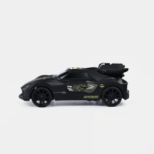 Кола Batman с дистанционно, Пушек, 2.4GHz, Светлини, Черна