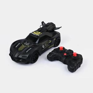 Кола Batman с дистанционно, Пушек, 2.4GHz, Светлини, Черна