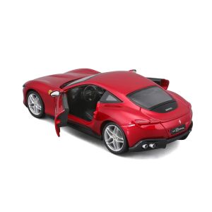 Метален автомобил Bburago Ferrari Roma 1:24, червен