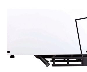 Метален камион Bburago Mercedes-Benz Actros Haulers Lift & Load, 1:43, с мотокар и аксесоари