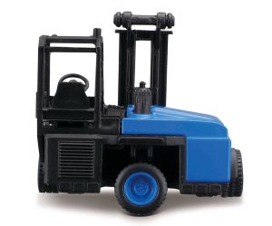 Метален камион Bburago Mercedes-Benz Actros Haulers Lift & Load, 1:43, с мотокар и аксесоари