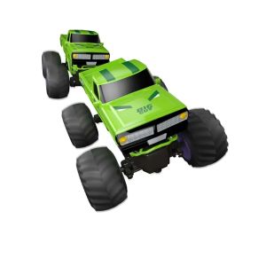 Офроуд джип Hulk, С дистанционно, 2.4 GHz, големи гуми