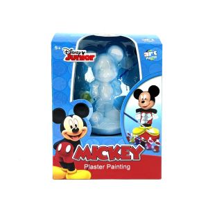 Детски комплект за оцветяване на гипсова фигурка Mickey Mouse с боички