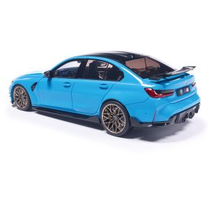 Метална кола BMW M3 Performance Parts, 1:18, Daytona Beach Blue