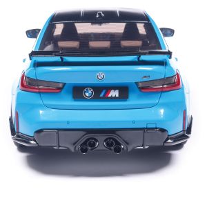 Метална кола BMW M3 Performance Parts, 1:18, Daytona Beach Blue