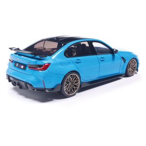 Метална кола BMW M3 Performance Parts, 1:18, Daytona Beach Blue