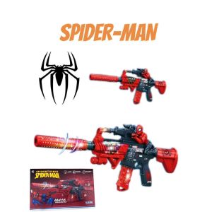 Детски автомат Spider-Man M416, Светлини и звук, 60 см