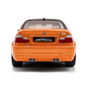 Метална кола Solido BMW M3 E46, 1:18, Оранжева