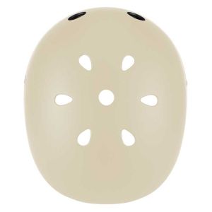 Детска каска за колело и тротинетка Globber Primo Lights XS/S (48-53CM) - бежова