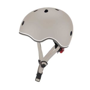 Детска каска за тротинетка Globber Go Up Lights, XXS/XS (45-51cm) - сива