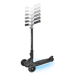 Тротинетка Globber Ultimum Lights със светеща платформа – сива