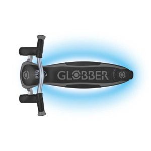 Тротинетка Globber Ultimum Lights със светеща платформа – сива
