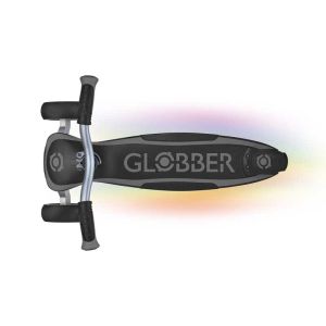 Тротинетка Globber Ultimum Lights със светеща платформа – сива