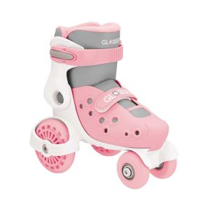 Детски ролкови кънки Globber, 26-26 номер, пастелно розови