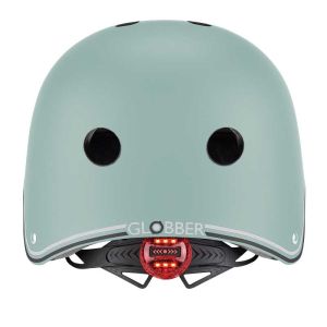 Детска каска за колело и тротинетка Globber Primo Lights XS/S (48-53CM) - зелена