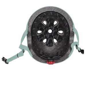 Детска каска за колело и тротинетка Globber Primo Lights XS/S (48-53CM) - зелена