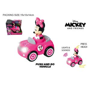 Детска кола Minnie Mouse със светлини и звук