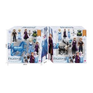 Комплект фигурки Frozen II с Елза, Анна и герои