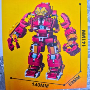 Детски конструктор Heroes Assemble – Битката на Hulk и Iron Man, 924 части