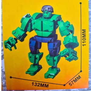 Детски конструктор Heroes Assemble – Битката на Hulk и Iron Man, 924 части