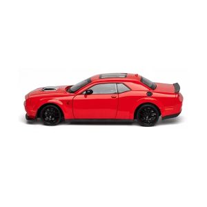 Метална кола Dodge Challenger SRT Hellcat Widebody 1:18, Червена, Без индивидуална опаковка