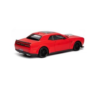 Метална кола Dodge Challenger SRT Hellcat Widebody 1:18, Червена, Без индивидуална опаковка
