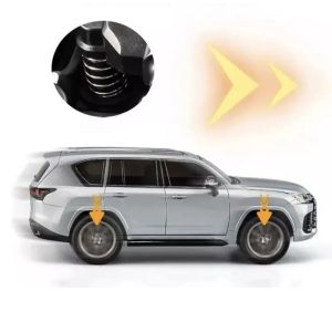 Метална кола Lexus LX600 1:24, Сребриста, Светлини и звук, Без индивидуална опаковка