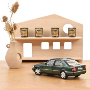 Метална кола Mercedes-Benz C-Class 1993 Norev 1:18, Malachite Green