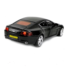 Метална кола Aston Martin, с отварящи врати, черен