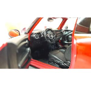 Метална кола Mini Cooper Hatch, 1:24, Welly, червена