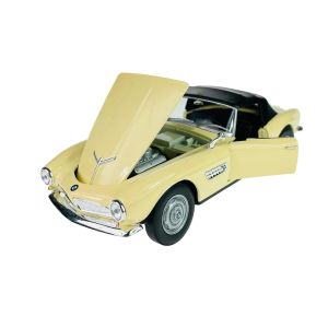 Метална кола BMW 507, 1:24, Welly, жълта