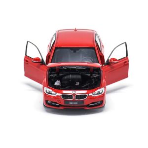 Метална кола BMW 335i F30, 1:24, Welly, червена