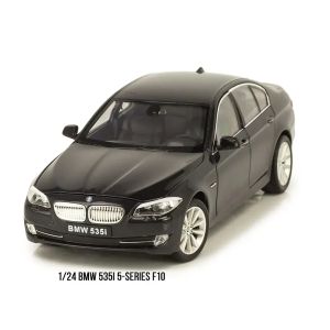 Метална кола BMW 535i F10, 1:24, Welly, черна