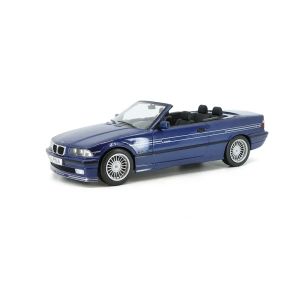 Метална кола BMW E36 Alpina B3 3.2 Cabrio, 1:18, синя