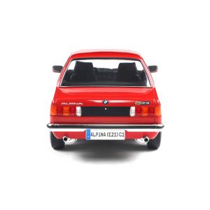 Метална кола BMW Alpina E21 C1 2.3, 1980, 1:18, червена, Solido