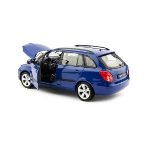 Метална кола Skoda Fabia II Combi, 1:24, синя, Welly