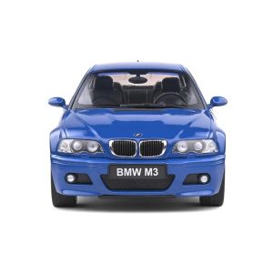 Метална кола BMW M3 E46, 1:43, синя, Solido