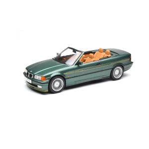 Метална кола BMW E36 Alpina B3 3.2 Cabriolet, 1995, 1:18, зелена, Model Car Group