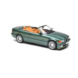 Метална кола BMW E36 Alpina B3 3.2 Cabriolet, 1995, 1:18, зелена, Model Car Group