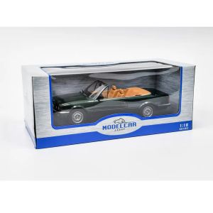 Метална кола BMW E36 Alpina B3 3.2 Cabriolet, 1995, 1:18, зелена, Model Car Group