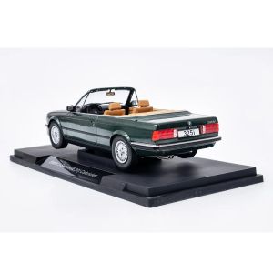 Метална кола BMW E36 Alpina B3 3.2 Cabriolet, 1995, 1:18, зелена, Model Car Group