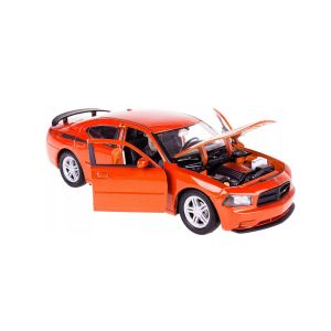 Метална кола Dodge Charger Daytona R/T Welly, 1:24, оранжев