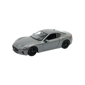Метална кола Maserati GranTurismo Folgore Welly, 1:24, сив