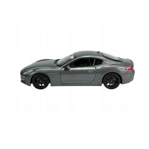 Метална кола Maserati GranTurismo Folgore Welly, 1:24, сив
