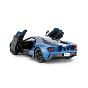 Метална кола Ford GT 2017 Welly, 1:24, син