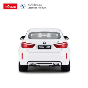 Метална кола BMW X6 M Rastar, 1:24, бяла
