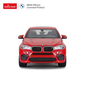 Метална кола BMW X6 M Rastar, 1:24, червена