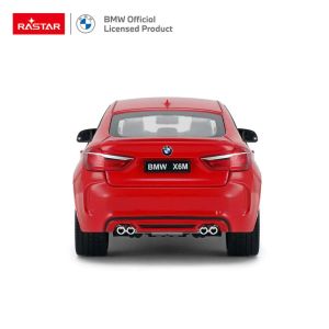 Метална кола BMW X6 M Rastar, 1:24, червена